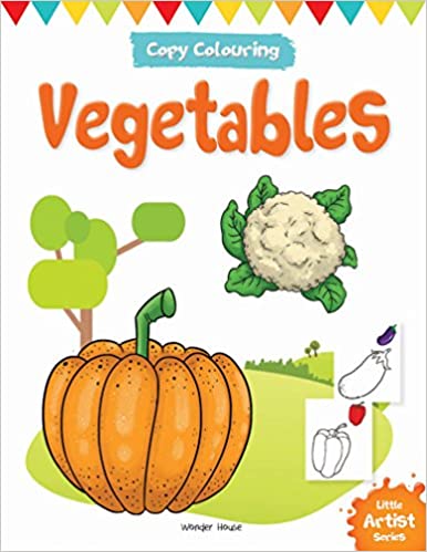 Wonder house Copy Colouring Vegetables